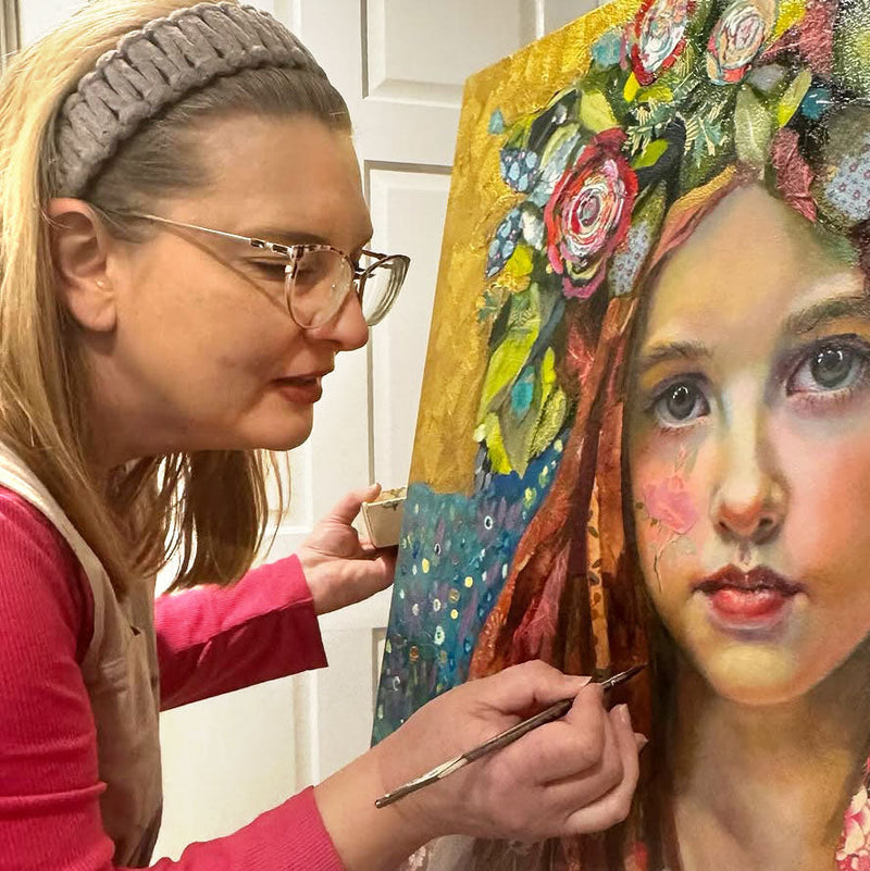 Gilded Garden: Exploring the Ethereal Art of Karen Arthurs