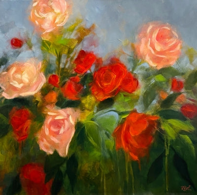 Raquel Roth, artist, Forever Roses, ADC Fine Art, painting, original ...