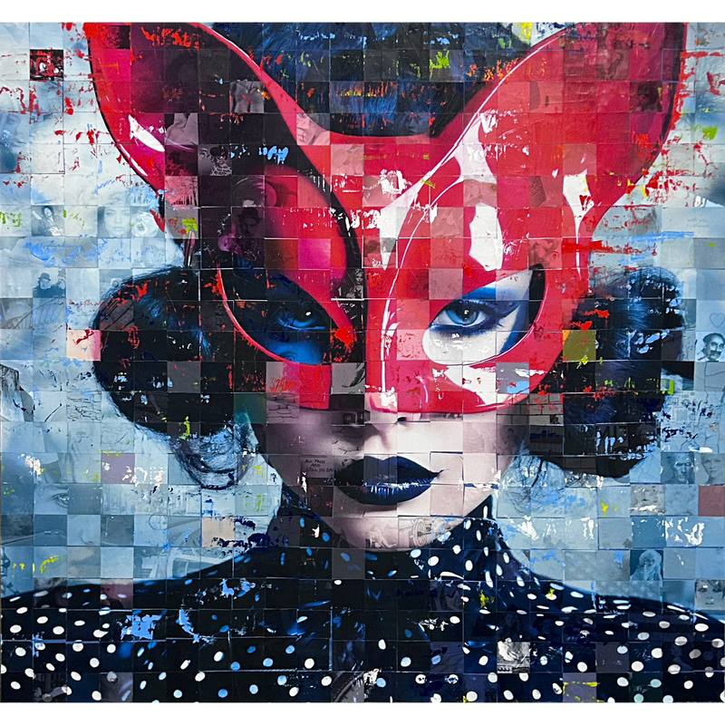 Jeffery Stapleton, Artist, No Hard Feelings, ADC Fine Art, mosaic glue ...