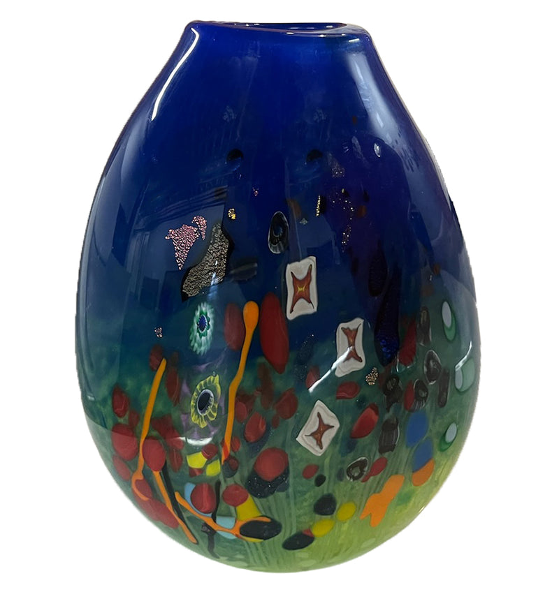 Multicolored Glass Vase #2