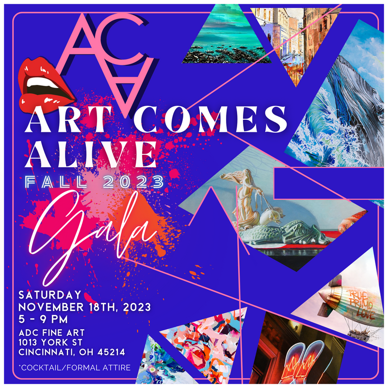 Art Comes Alive Fall 2023 Gala Ticket