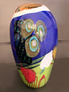 Multicolored Glass Vase #1